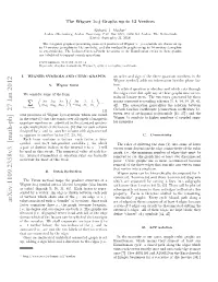 The Wigner 3N-J Graphs up to 12 Vertices