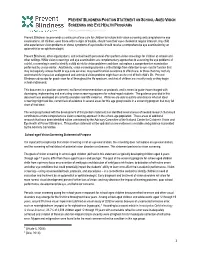 1 Prevent Blindness Position Statement on School-Aged