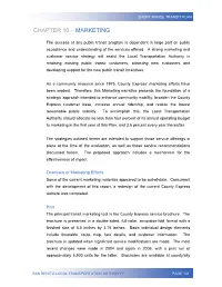 Chapter 10 – Marketing
