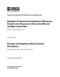 Geophysical Unit of Menlo Park, Calif