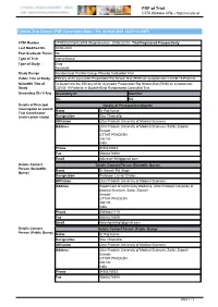 PDF of Trial CTRI Website URL