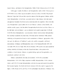 Speech, Silence, and Gender in the Hermaphroditus Myth of Ovid’S Metamorphoses (4.274-388)