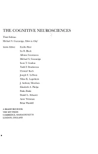 The Cognitive Neuroscience S