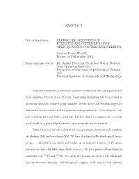 Abstract Ultracold Mixtures of Rubidium and Ytterbium