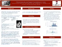 Chorioamnionitis and Vaginal Examinations in Labor