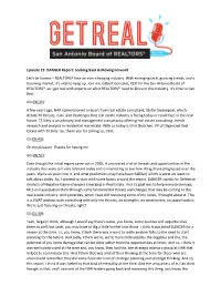 DANGER Report: Looking Back & Moving Forward Let's Be Honest