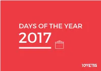 Days of the Year