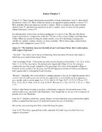 James Chapter 2