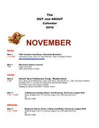 Out and About Sep 24 Thru Nov 7 Update[1]