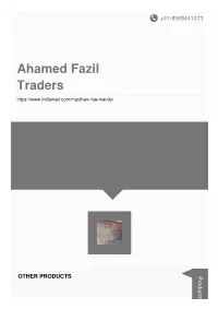 Ahamed Fazil Traders