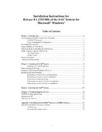 Installation Instructions for Version 8 (TS M0) of the SAS System For