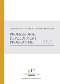 Professional Development Programme 202