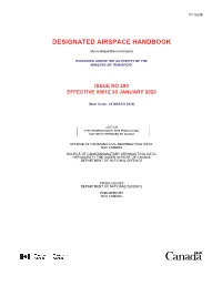 Designated Airspace Handbook