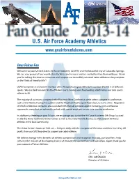 Falcon Stadium, Cadet Field House, Cadet Gymnasium) Selecting the Permanent Site