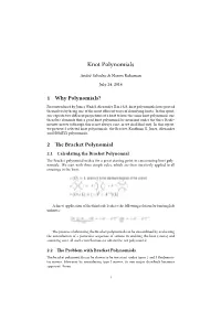 Knot Polynomials
