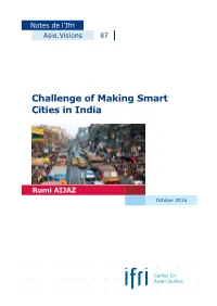 Challenge of Making Smart Cities in India