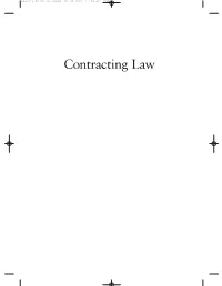 Contracting Law Kastely 3E 00 Fmt Auto3 07.08.2005 11:34 AM Page Ii
