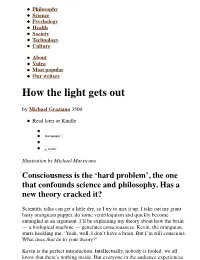 How the Light Gets out by Michael Graziano 3500