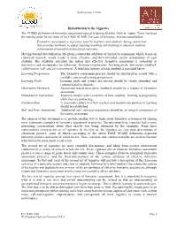 Introduction to the Vignettes the CCSSO Definition of Formative