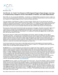 (QTR) Apparel Program Supercharges Licensing in Complementary Categories Across Isaac Mizrahi, H Halston, and Judith Ripka Brands