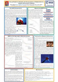 Solar Particle Events and Evaluation of Their Effects During Spacecraft Design Seps in Environment Specifications