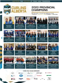 2020 Provincial Champions