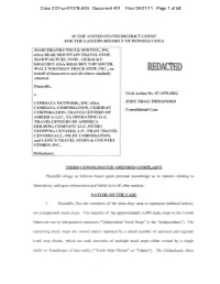 Comdata Networks Litigation Third Consolidated Amended Complaint