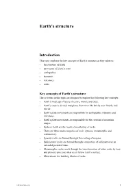 Earth's Structure