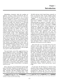 Replacing Gasoline: Alternative Fuels for Light-Duty Vehicles (Part 4 Of