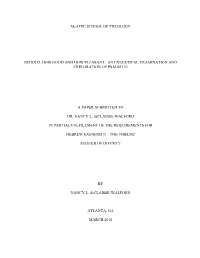 Sample Exegesis Paper