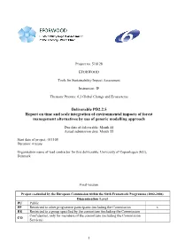 Synergies and Trade-Offs Between Production, Land Expectation Value