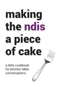 NDIS Conversations and Cookbook