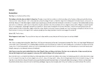Section B Revision Notes the Play: the Crucible by Arthur Miller the Background to the Play and What It Is Based On