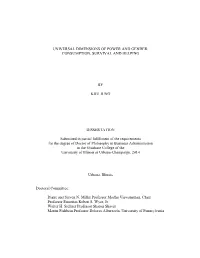 Universal Dimensions of Power and Gender: Consumption, Survival and Helping