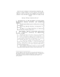 Exceptions to Prosecution History Estoppel Are Hardly a Dime a Dozen