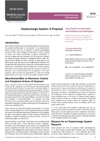 Oxytocinergic-System-A-Proposal.Pdf