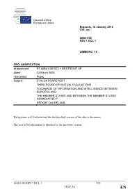 6556/1/05 REV 1 DCL 1 VG DG F 2A Delegations Will Find Attached The