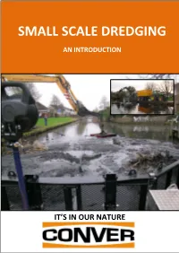 Small Scale Dredging