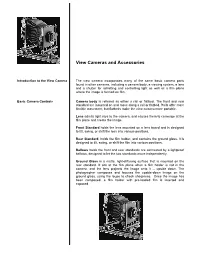 View Cameras and Accessories.Pdf