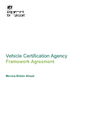191004 VCA Framework Agreement FINAL