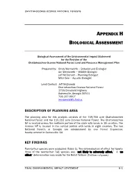 FEIS Appendix H, Biological Assessment