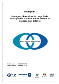 Grampian Interagency Procedure for Large Scale