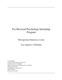 Internship Program