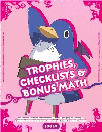 Trophies, Checklists & Bonus Math