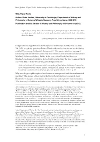 Boris Jardine, 'Paper Tools', Forthcoming in Studies in History