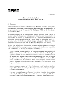 Fourth Public Report, March 2016 to June 2017