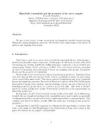 Hyperbolic 3-Manifolds and the Geometry of the Curve Complex Brian H