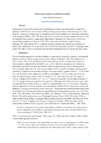 1 from N-Grams to Trees in Lindenmayer Systems Diego Gabriel Krivochen Diegokrivochen@Hotmail.Com Abstract: in This Paper We