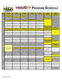 Me-TV Net Listings for 11-11-19 REV3