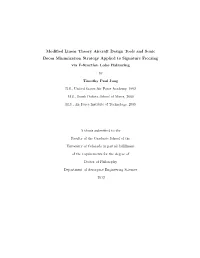 Modified Linear Theory Aircraft Design Tools and Sonic Boom